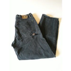 Vintage Pepe London Black Denim Men's Jeans 36